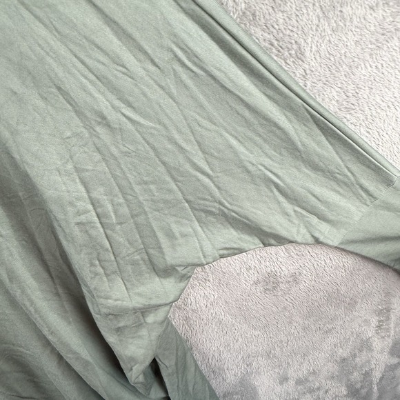 Yana K Sweater Womens One Size Sage Green Fleece Cowl Neck Dolman Sleeve NWT‎ - Picture 5 of 11
